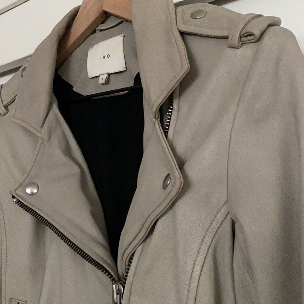 IRO ASHVILLE leather jacket - Picture 5 of 9